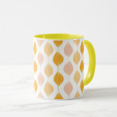Mug arrière - plan Abstrait de motif d'or (Devant droit)
