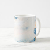 Mug arrière - plan Abstrait de texture d'huile. Peindr (Devant droit)