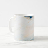 Mug arrière - plan Abstrait de texture d'huile. Peindr (Devant gauche)