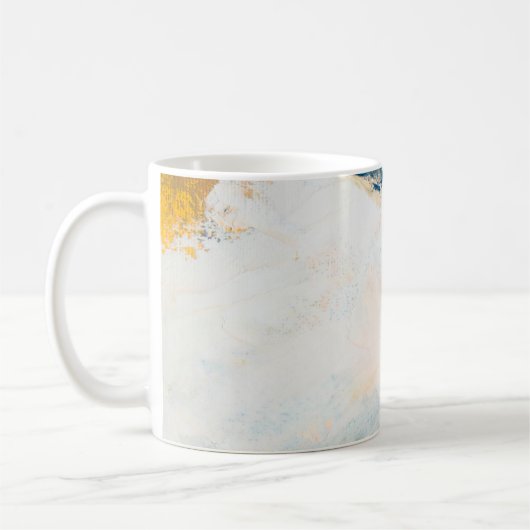 Mug arrière - plan Abstrait de texture d'huile. Peindr (Gauche)