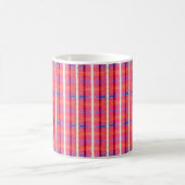 Mug arrière - plan abstrait, entrelacé coloré (Centre)