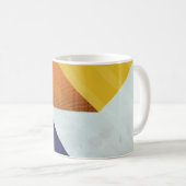 Mug Arrière - plan Abstrait. Grunge texture. Géo tria (Devant droit)