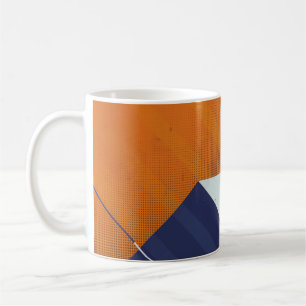 Mug Arrière - plan Abstrait. Grunge texture. Géo tria