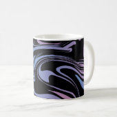 Mug arrière - plan Abstrait. Marbre liquide. grippe Ar (Devant droit)