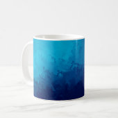Mug Arrière - plan Abstrait peint brossé. Brosse (Devant gauche)