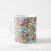 Mug arrière - plan Abstrait sans soudure composé de pa (Devant gauche)