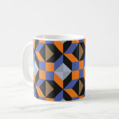 Mug Arrière - plan abstrait vintage (Devant gauche)