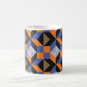 Mug Arrière - plan abstrait vintage (Centre)