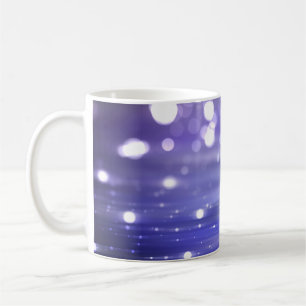 Mug arrière - plan Abstrait violet brillant illustrati