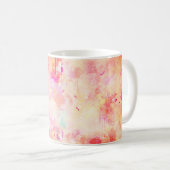 Mug Arrière - plan art aquarelle abstraite (Devant droit)