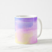 Mug Arrière - plan art aquarelle abstraite (Devant droit)