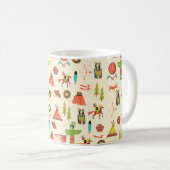 Mug arrière - plan avec Indiens américains (Devant droit)