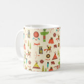 Mug arrière - plan avec Indiens américains (Devant gauche)