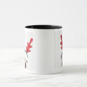 Mug arrière - plan blanc, bouledogue masculin blanc, (Centre)