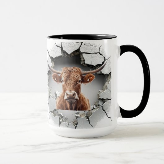 Mug Arrière - plan Bull (Droite)