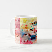 Mug arrière - plan d'aquarelle Abstrait et coloré (Devant gauche)