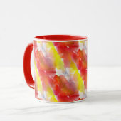 Mug Arrière - plan d'aquarelle de texture de (Devant gauche)