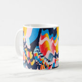 Mug arrière - plan d'art numérique (Devant gauche)