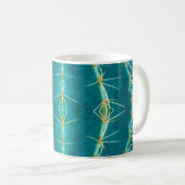 Mug Arrière - plan de cactus thorn, motif de texture a (Devant droit)