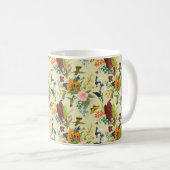 Mug Arrière-plan de conception de motif Abstrait (Devant droit)
