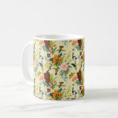 Mug Arrière-plan de conception de motif Abstrait (Devant gauche)