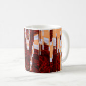 Mug arrière - plan de grunge abstrait avec effectabstr (Devant droit)