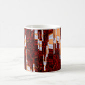 Mug arrière - plan de grunge abstrait avec effectabstr (Centre)