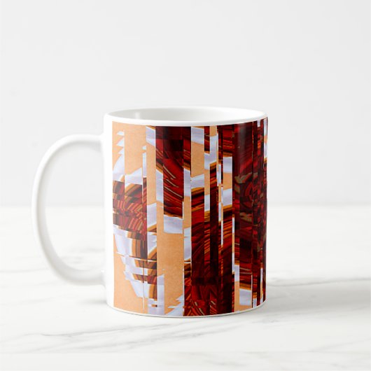 Mug arrière - plan de grunge abstrait avec effectabstr (Gauche)