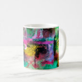 Mug arrière - plan de grunge abstrait de couleur flou (Devant droit)