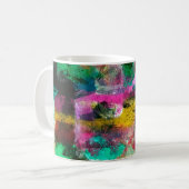 Mug arrière - plan de grunge abstrait de couleur flou (Devant gauche)