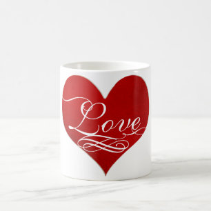 Mug Arrière - plan de l'amour de PixDezines/Heart/DIY