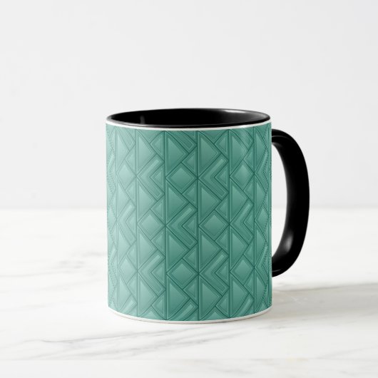 Mug Arrière - plan de mosaïque (Devant droit)