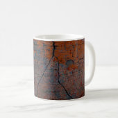 Mug Arrière - plan de mur gris couleur. Différents pat (Devant droit)