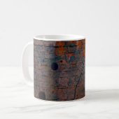 Mug Arrière - plan de mur gris couleur. Différents pat (Devant gauche)