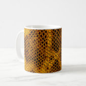 Mug Arrière - plan de peau de serpent (Devant gauche)