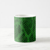 Mug Arrière - plan de peau de serpent (Centre)