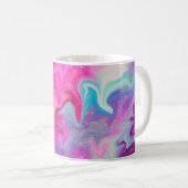 Mug Arrière - plan de peinture mixte (Devant droit)