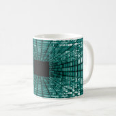 Mug arrière - plan de perspective Abstrait (Devant droit)
