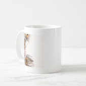 Mug arrière - plan de plumes paon (Devant gauche)