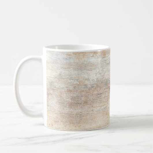 Mug Arrière - plan de texture de bois naturel, retour (Gauche)