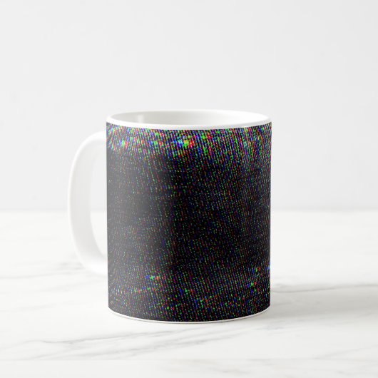 Mug Arrière - plan de texture de l'écran de test (Devant gauche)