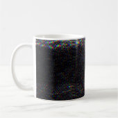Mug Arrière - plan de texture de l'écran de test (Gauche)