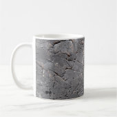 Mug Arrière - plan de texture grunge foncé, paroi de p (Gauche)