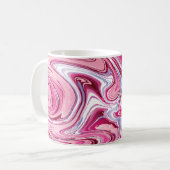 Mug Arrière - plan de texture marbré. Texture de marbr (Devant gauche)
