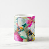 Mug arrière - plan décoratif Abstrait aux couleurs viv (Centre)