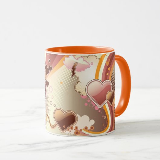 Mug Arrière - plan dénommé de conception (Devant droit)