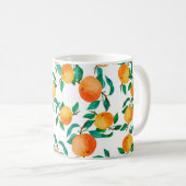 Mug Arrière-plan d'illustration d'aquarelle transparen (Devant droit)