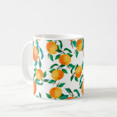 Mug Arrière-plan d'illustration d'aquarelle transparen (Devant gauche)