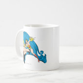 Mug Arrière - plan du profil Wonder Woman (Devant gauche)