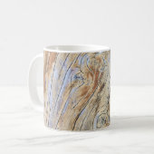Mug Arrière - plan en bois texture graphique design ab (Devant gauche)